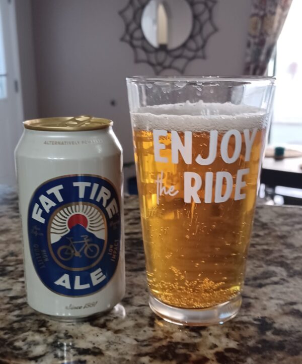 MTN BIKING LIFE Pint Glass – "Enjoy the Ride" - Image 2